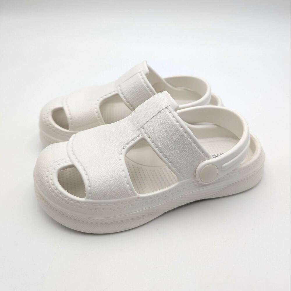 Harper Canyon Kai EVA Clogs Sandals Toddler Girls White Size US11M